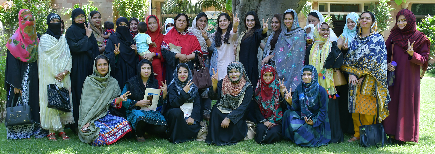 A group of trained birth attendants