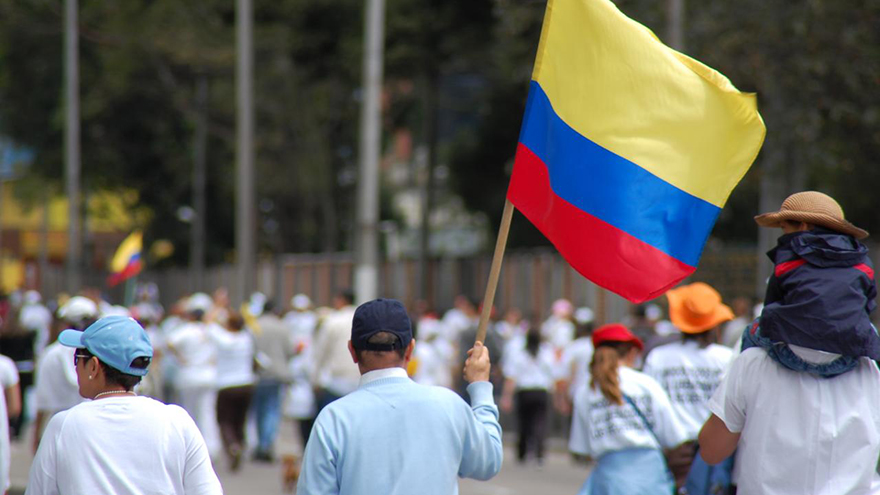 Colombia peace march