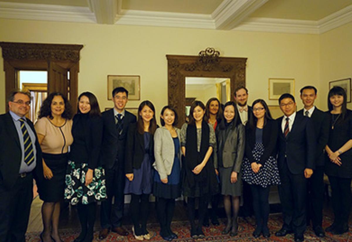 Hong Kong Government Fellows and faculty
