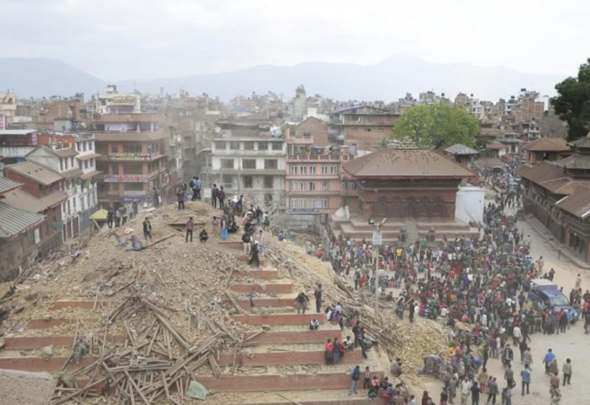 Kathmandu after earthquake