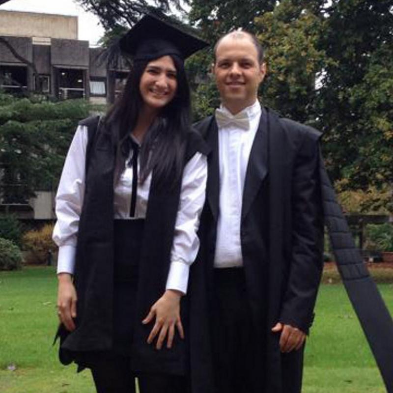 Juan David Gutiérrez and Diana Dajer