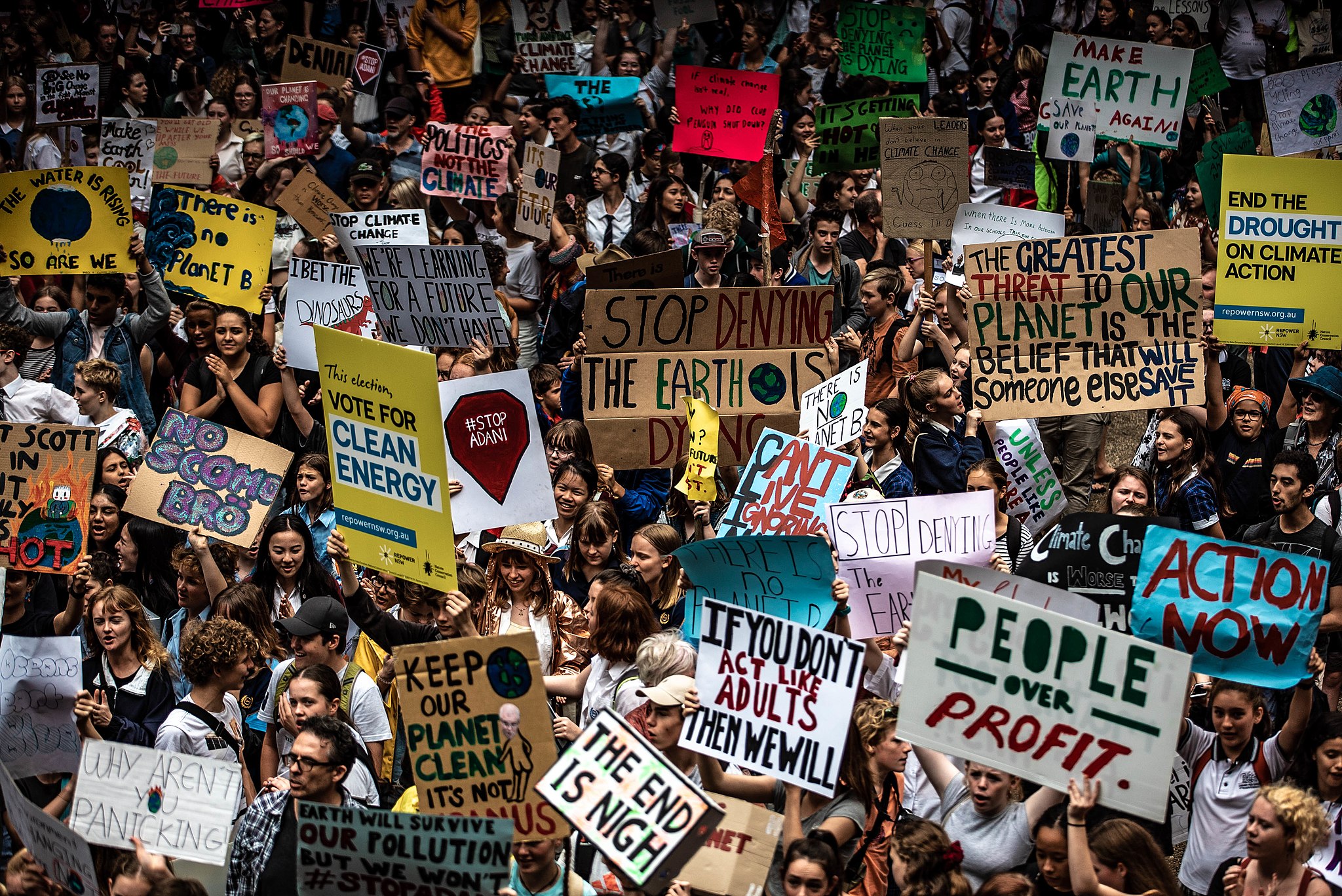 Climate protest