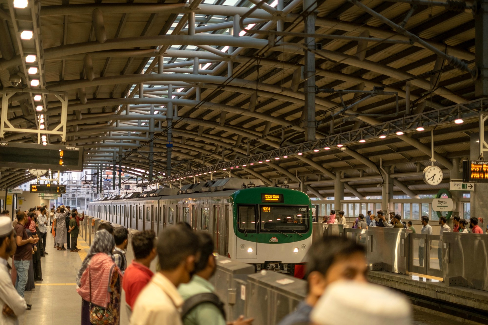 Photo of a train station by Shuvra Podder on Unsplash