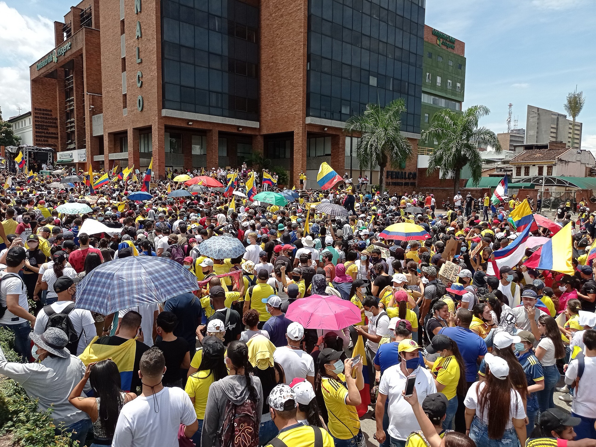 Protests in Colombia