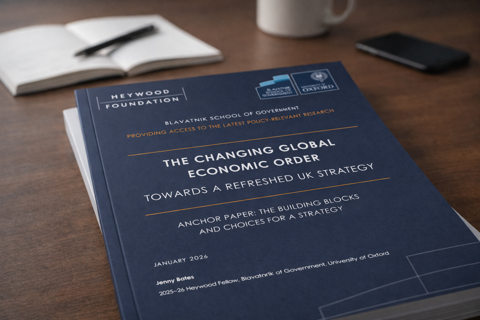 The Heywood Fellowship: The Changing Global Economic Order | Blavatnik ...