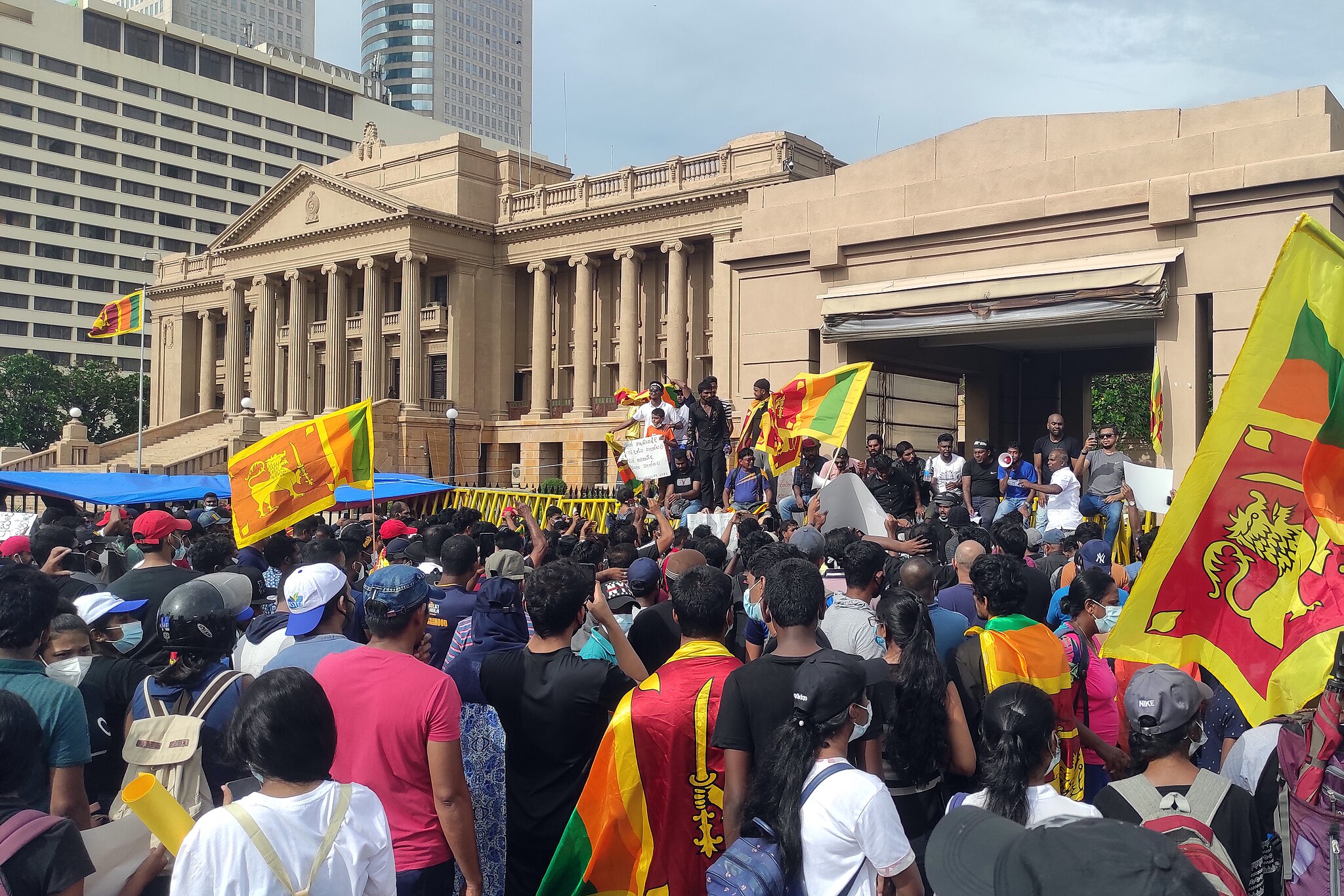 Anti-government protest in Sri Lanka