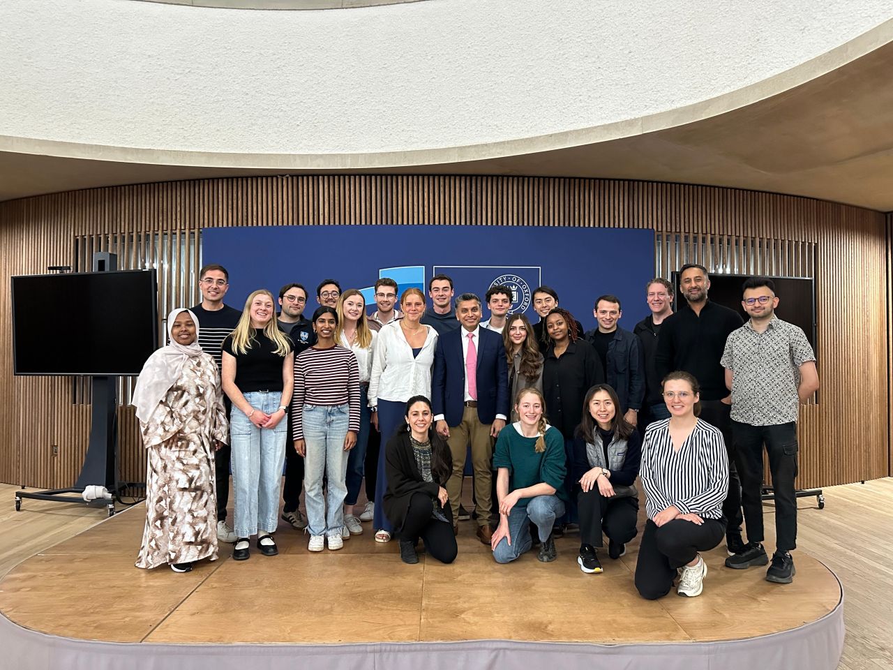 Picture of students at the Blavatnik School of Government