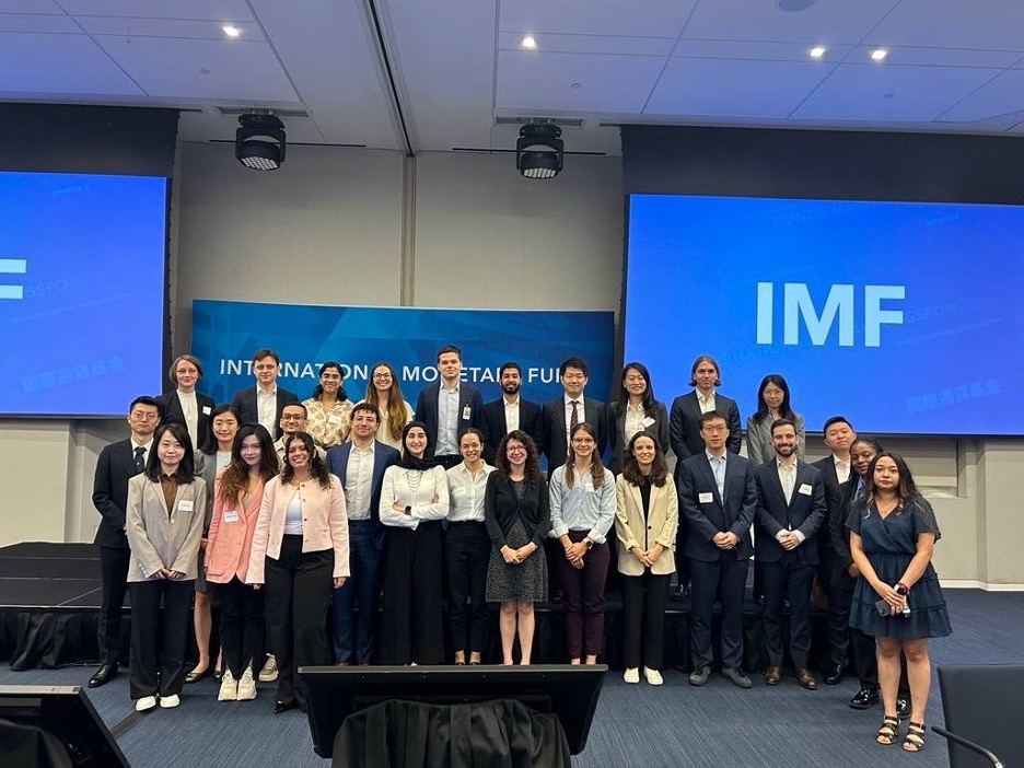group photo of IMF attendees