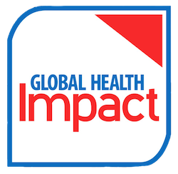 Global health impact logo