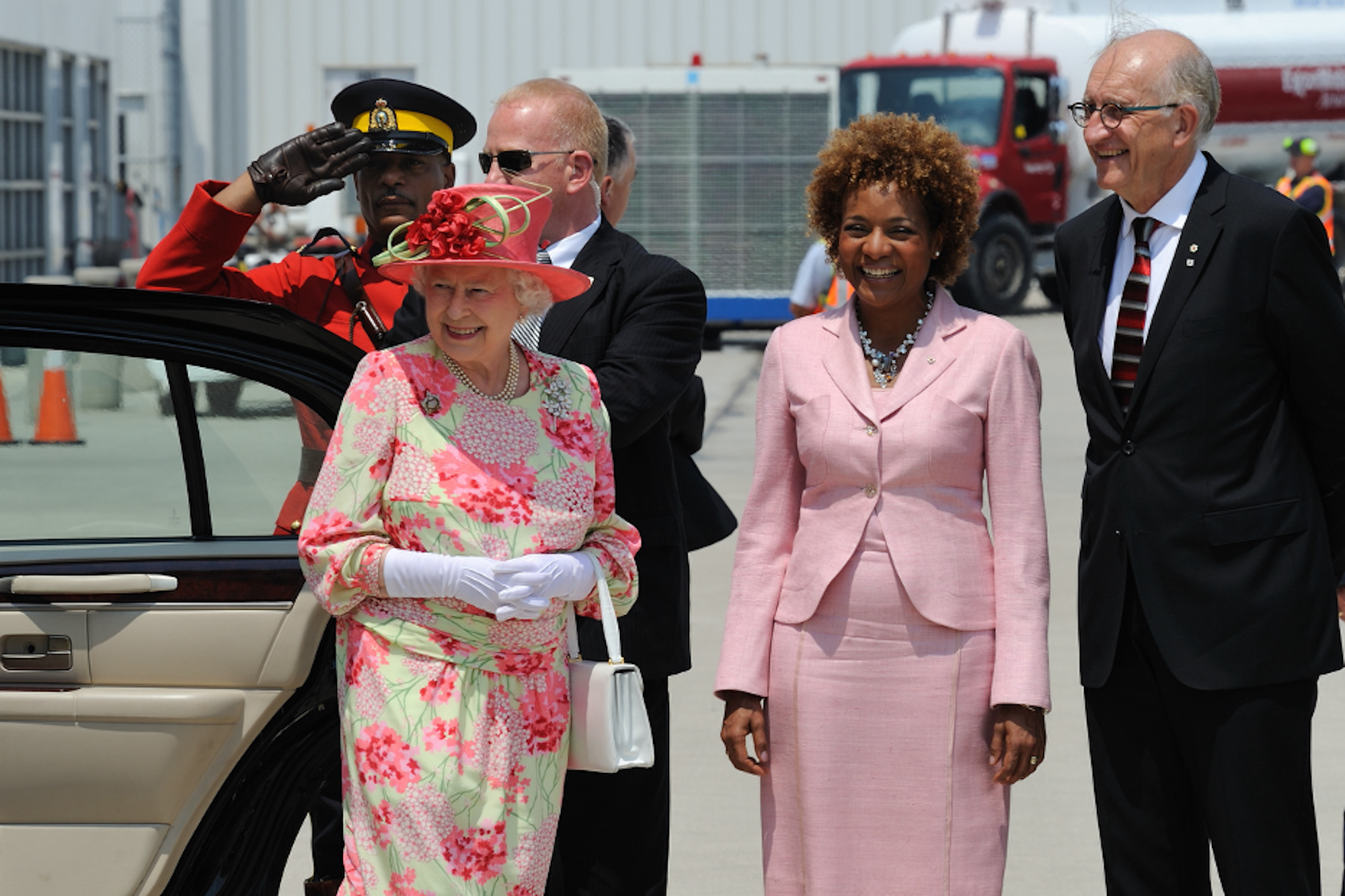 Michaelle Jean and The Queen