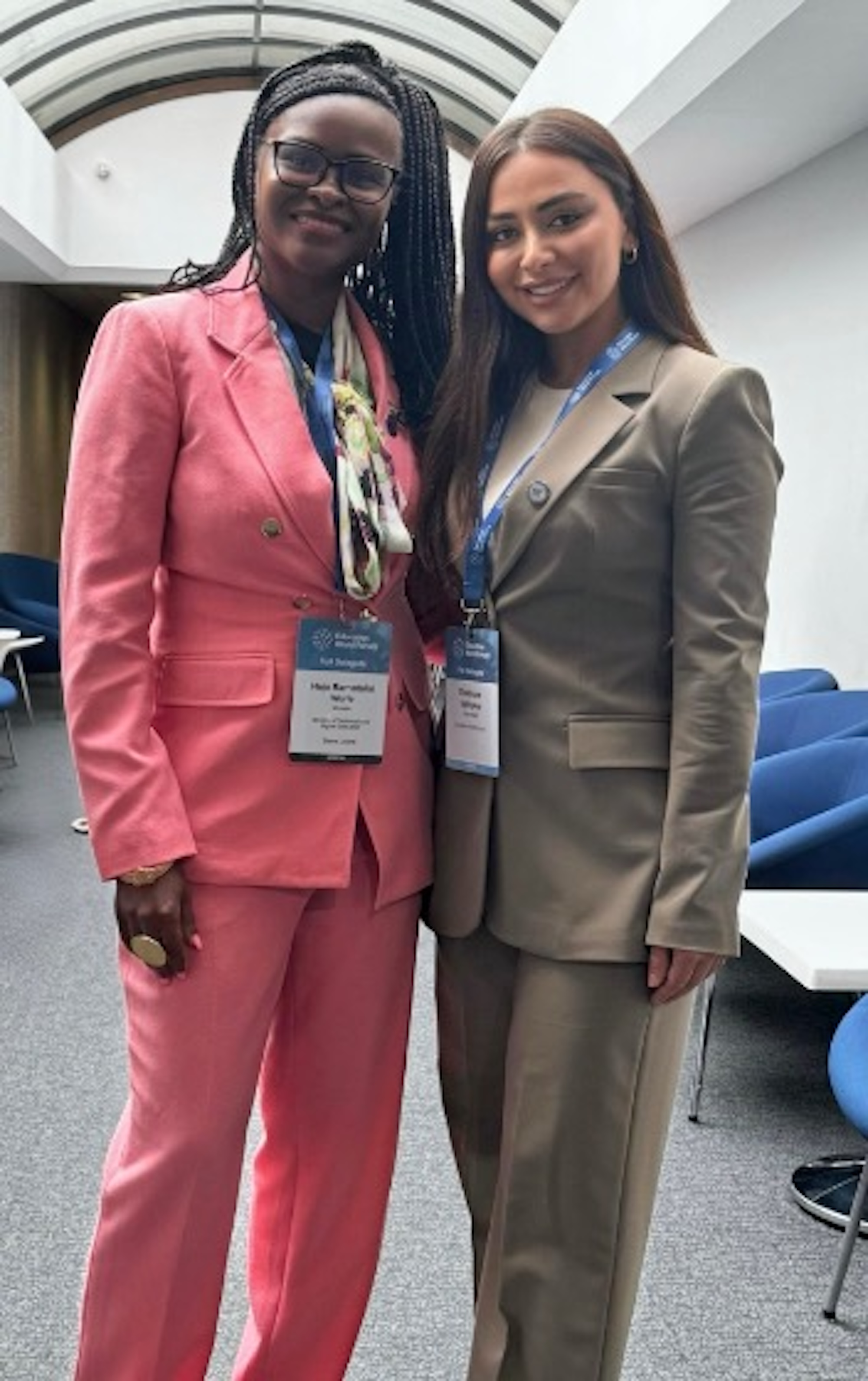 Shabnam with Dr Wurie