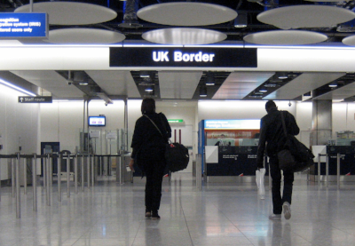UK border Heathrow