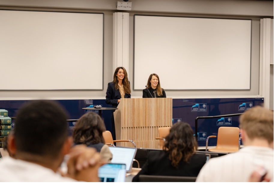 Visiting Professor Amal Clooney and Professor Philippa