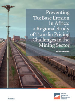 NRGI transfer pricing study cover