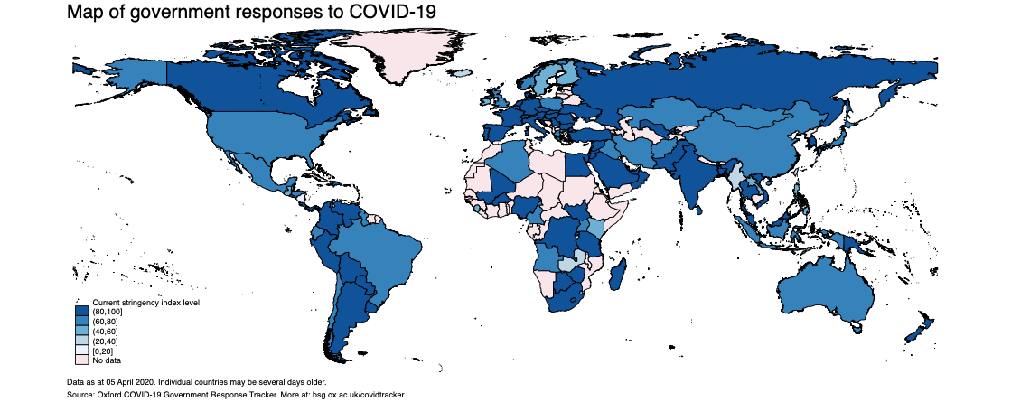 The Oxford COVID-19 Government Response Tracker (OxCGRT)