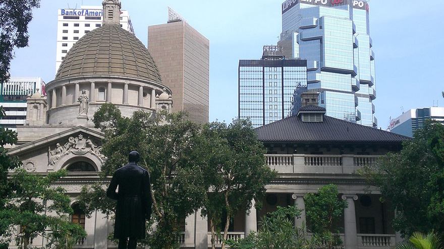 Central Square and Legislative Council Building, Hong Kong