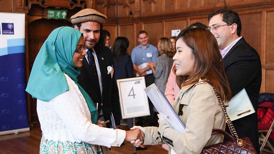 MPP students meet each other on first day