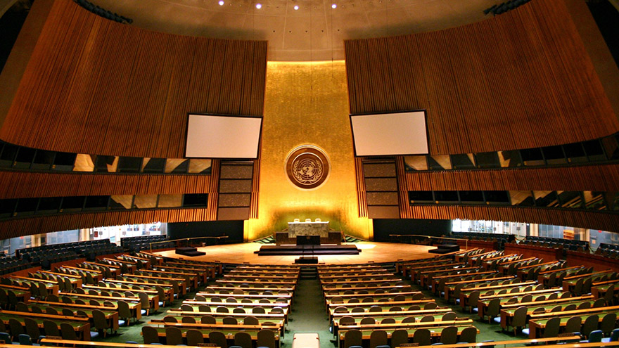 Un General Assembly Hall (Source: Wikimedia)