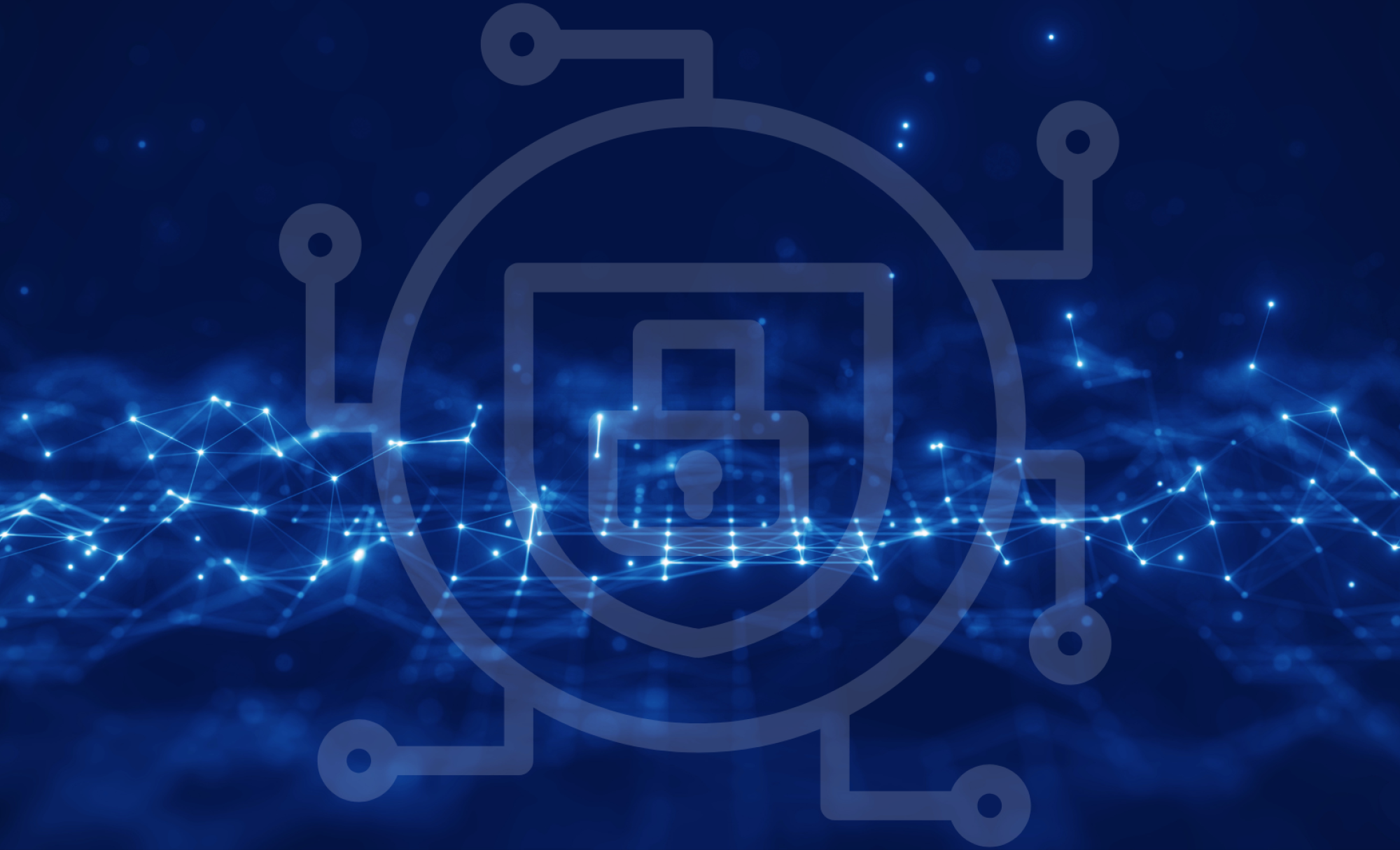 Abstract image representing cybersecurity