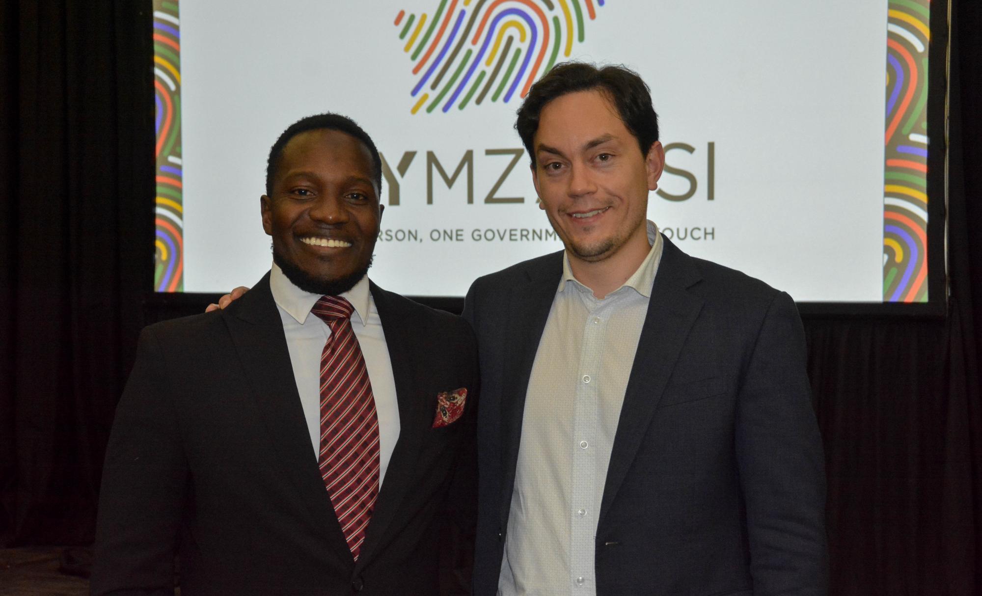 Picture of Melvyn Lubega and Saul Musker Master of Public Policy alumni