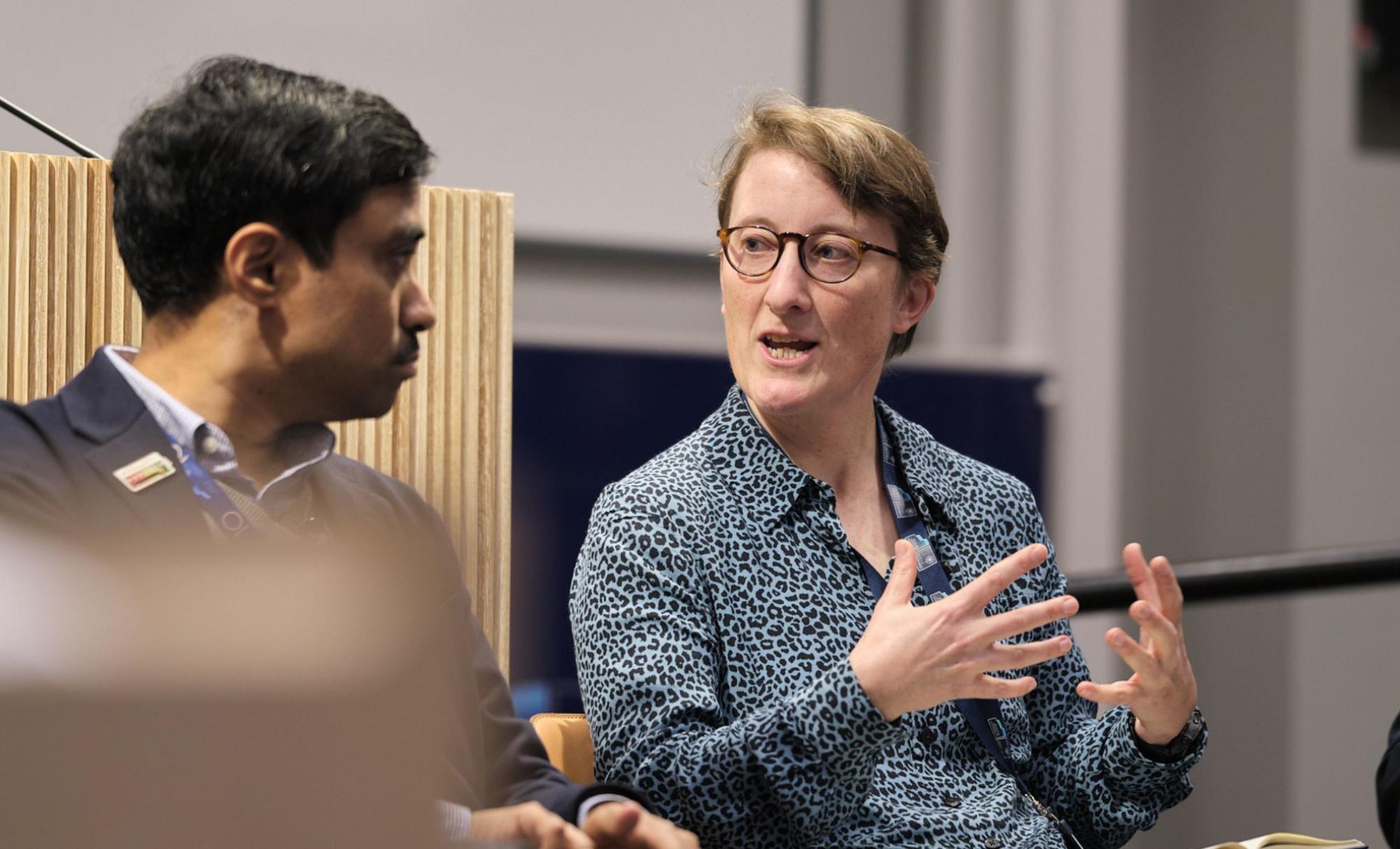 Lucy Smith in conversation with Aaron