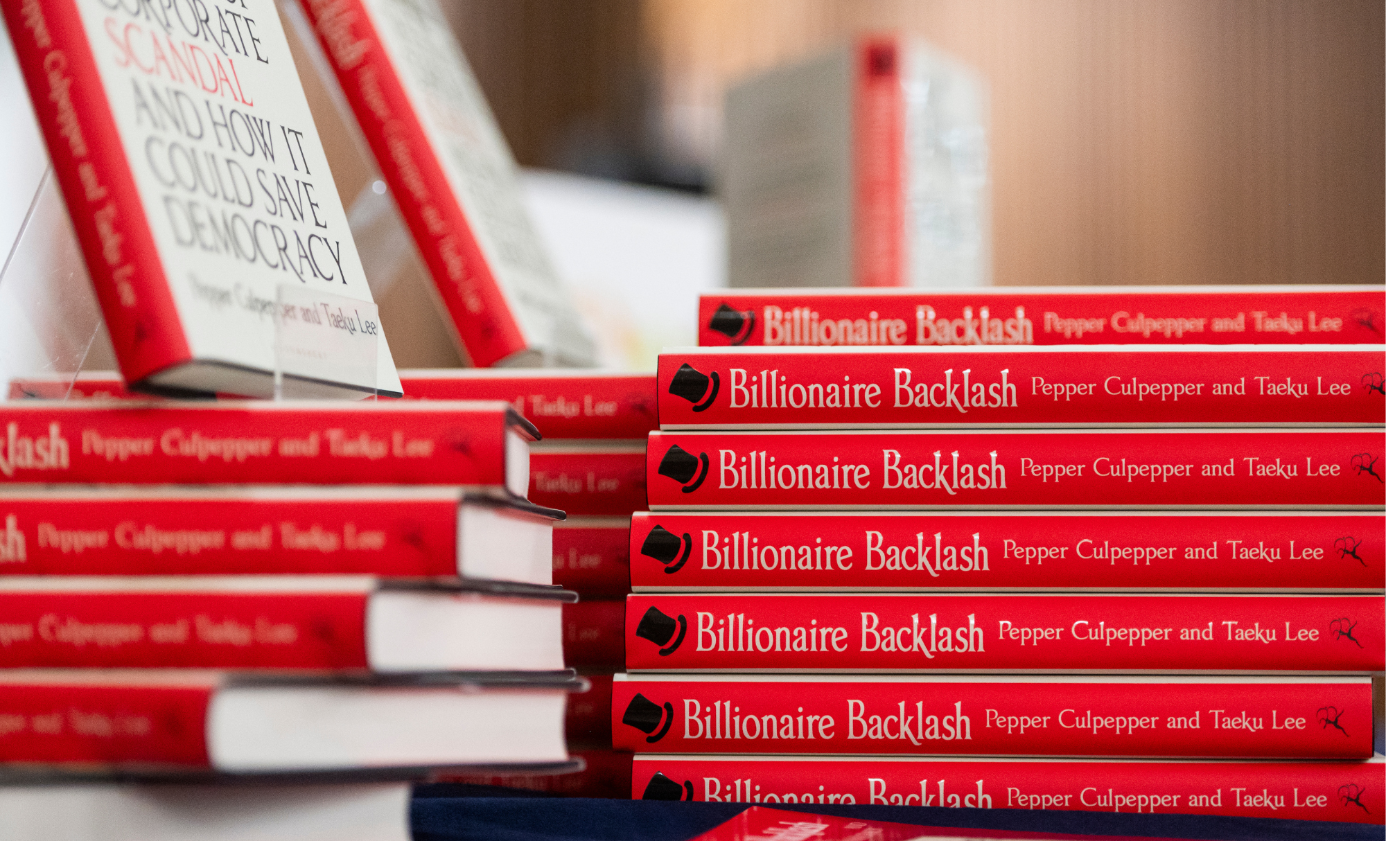 Billionaire backlash book