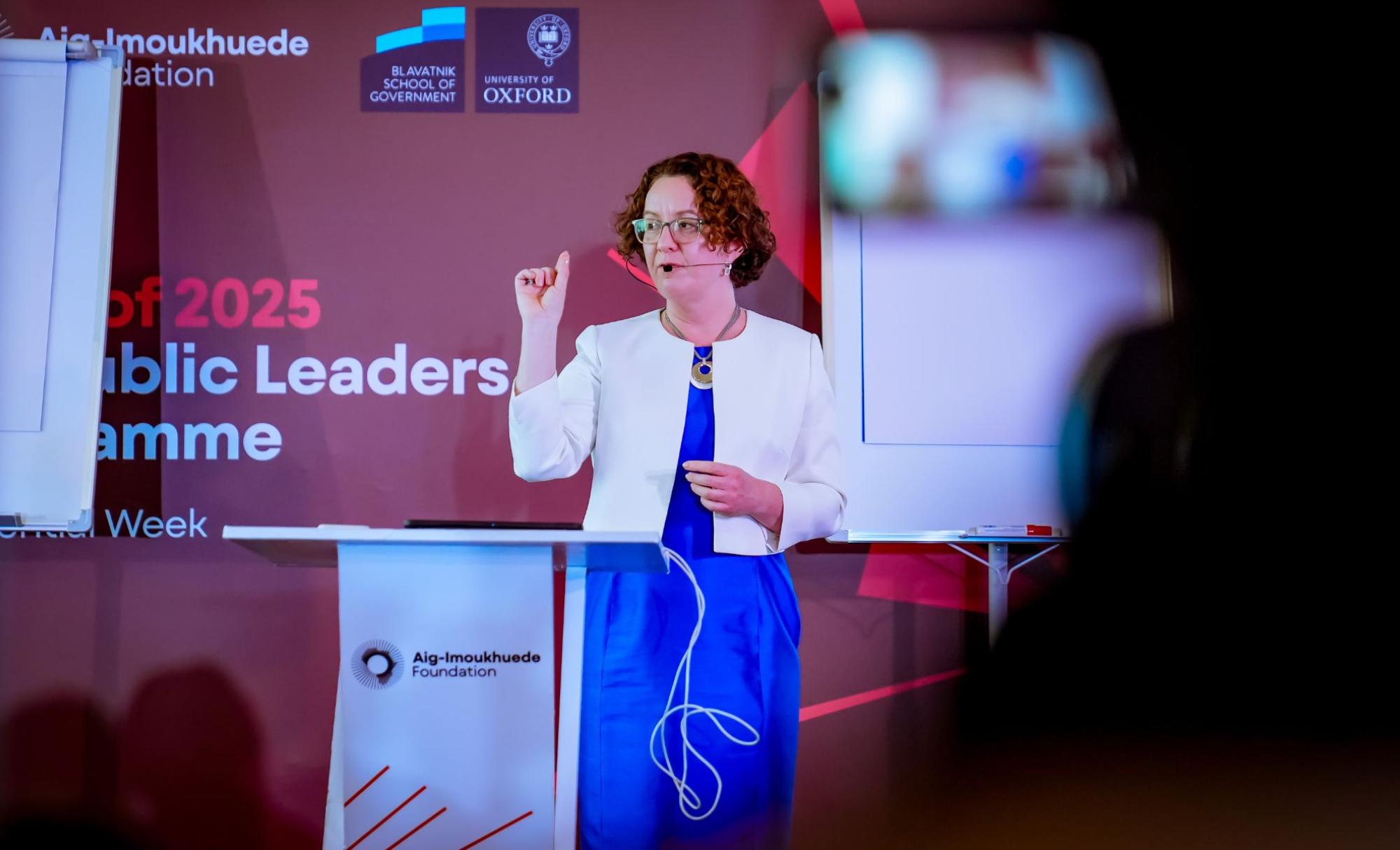 Emily Jones teaching AIG PLP