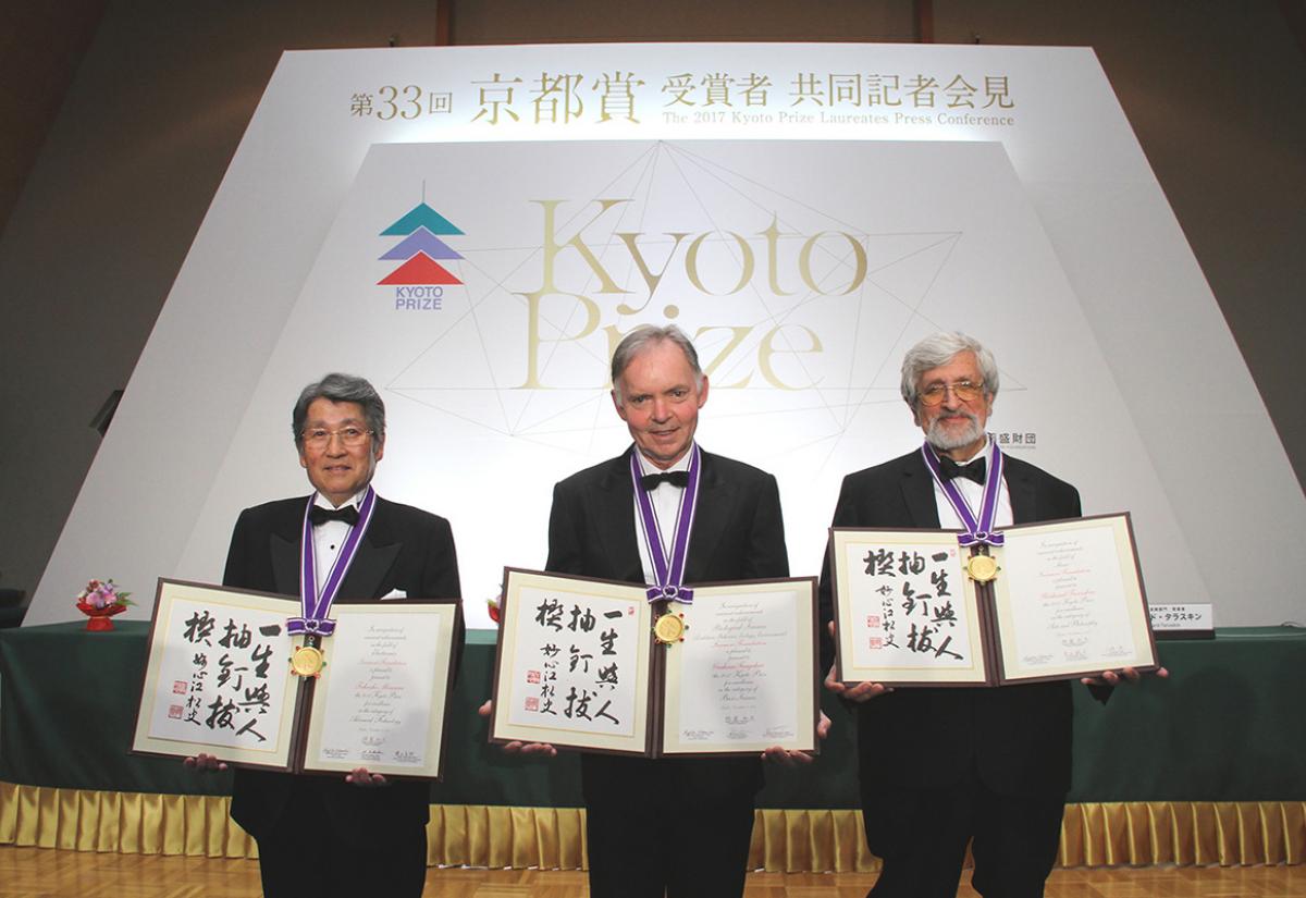 The 2017 Kyoto Prize Laureates