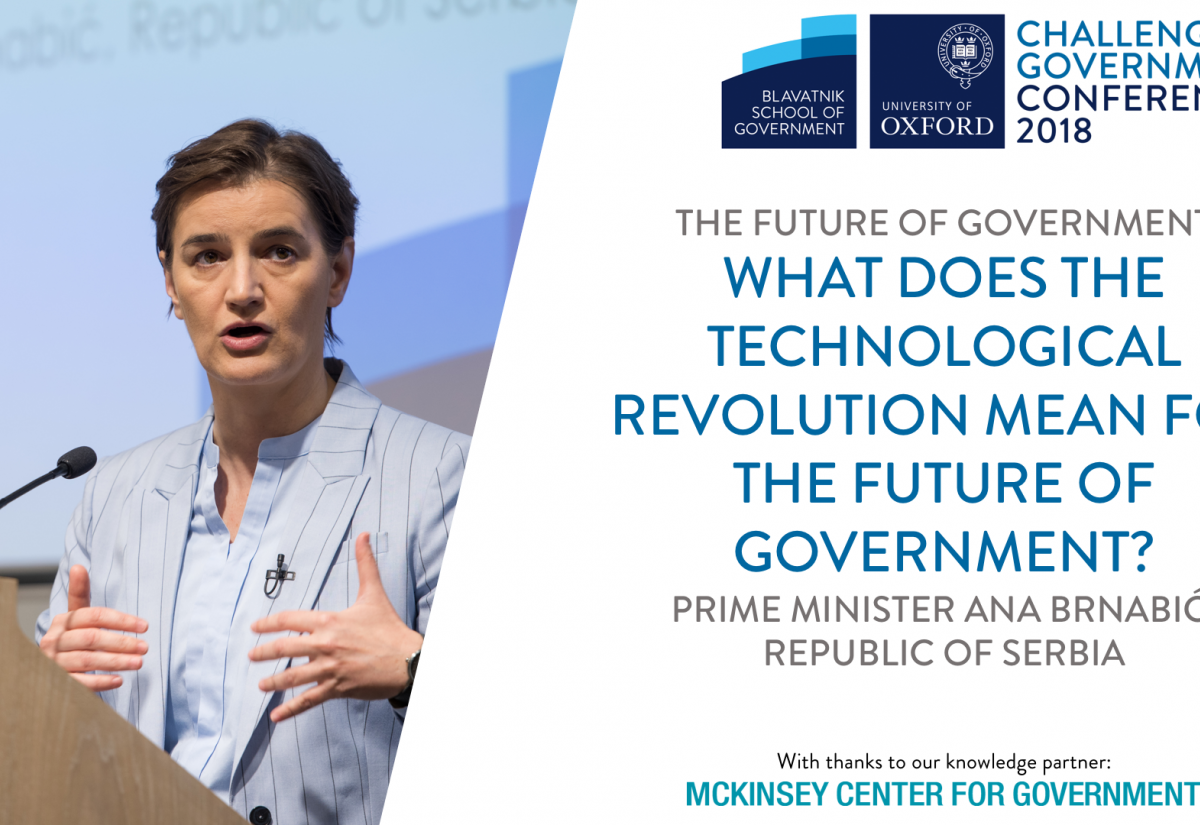 What does the technological revolution mean for the future of government?