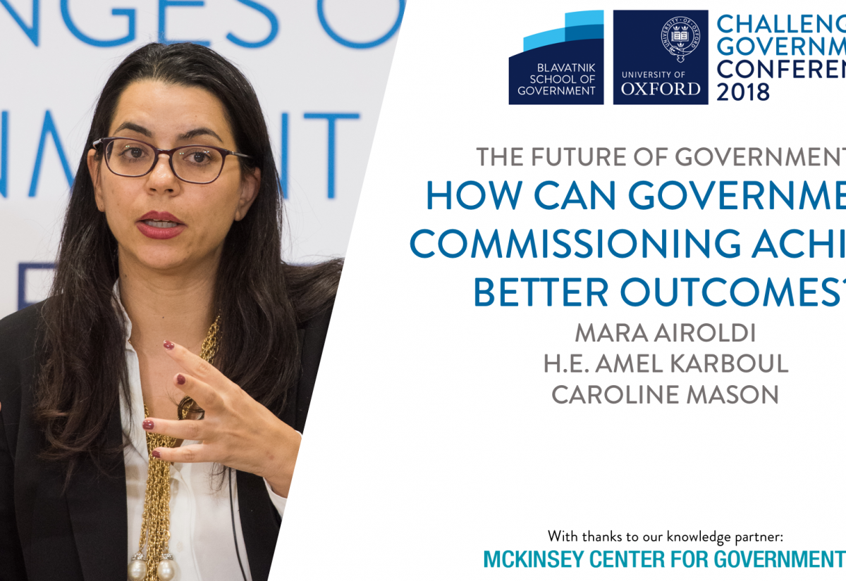 How can government commissioning achieve better outcomes?