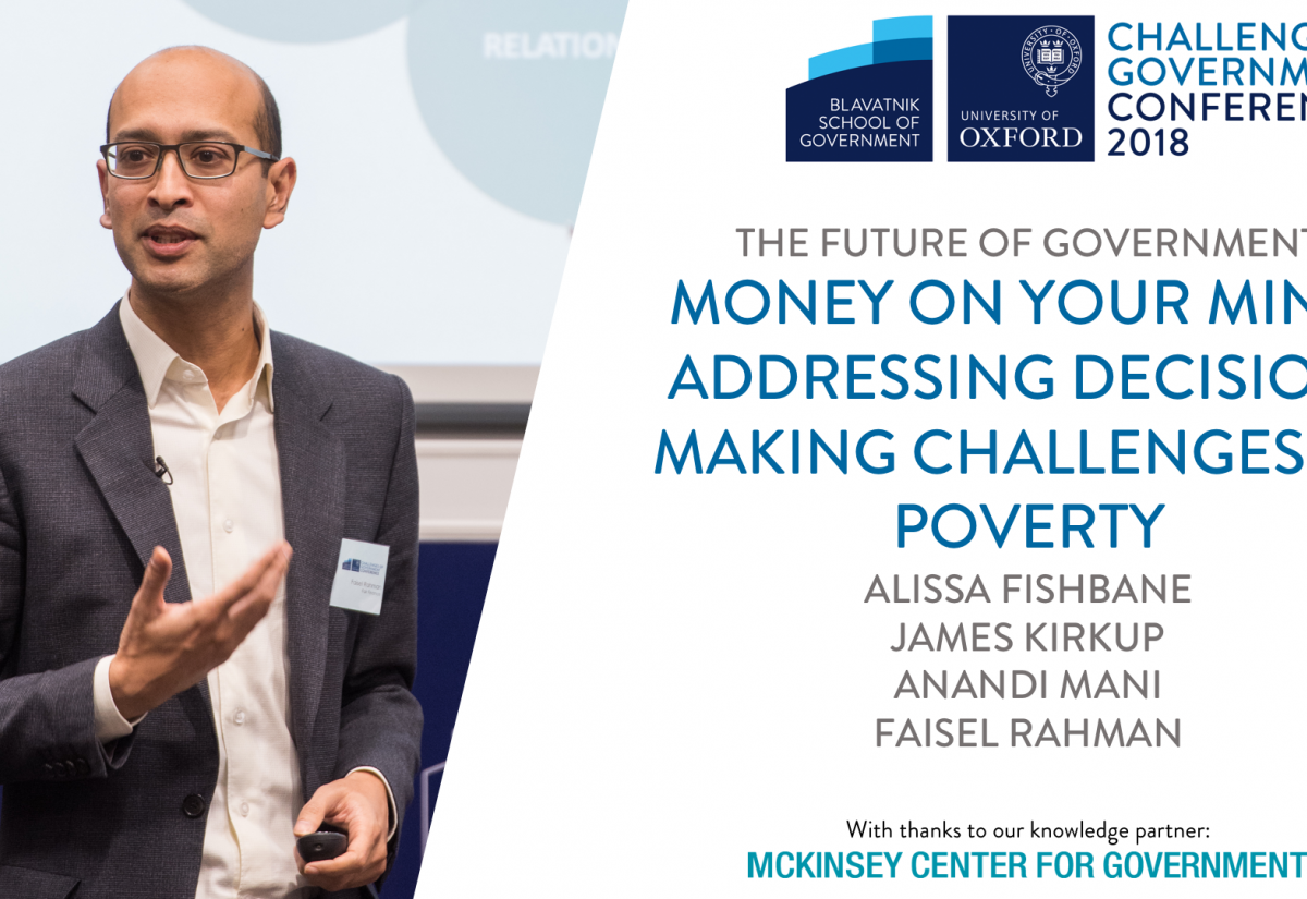 Money on your mind: addressing decision-making challenges of poverty