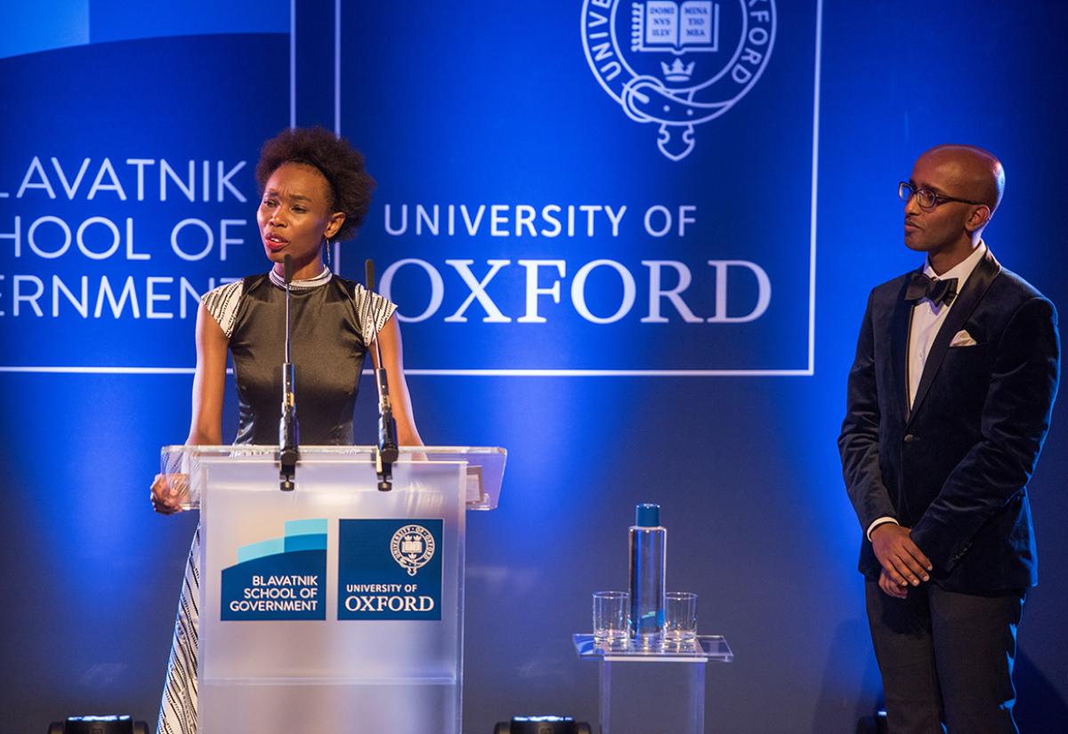 Agnes Nakirya and Sakaria Ali 