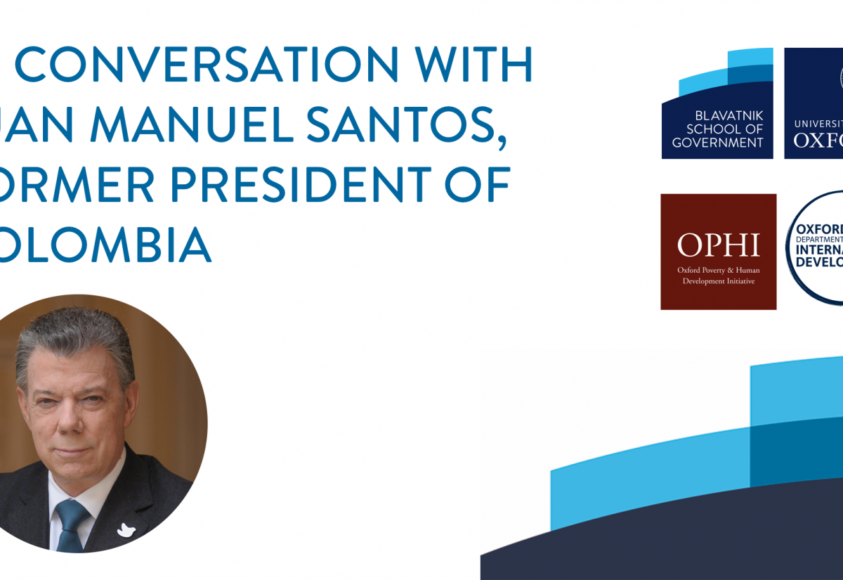 In conversation with Juan Manuel Santos, former President of Colombia