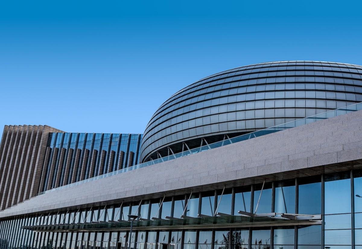 African Union conference centre, Addis Ababa 