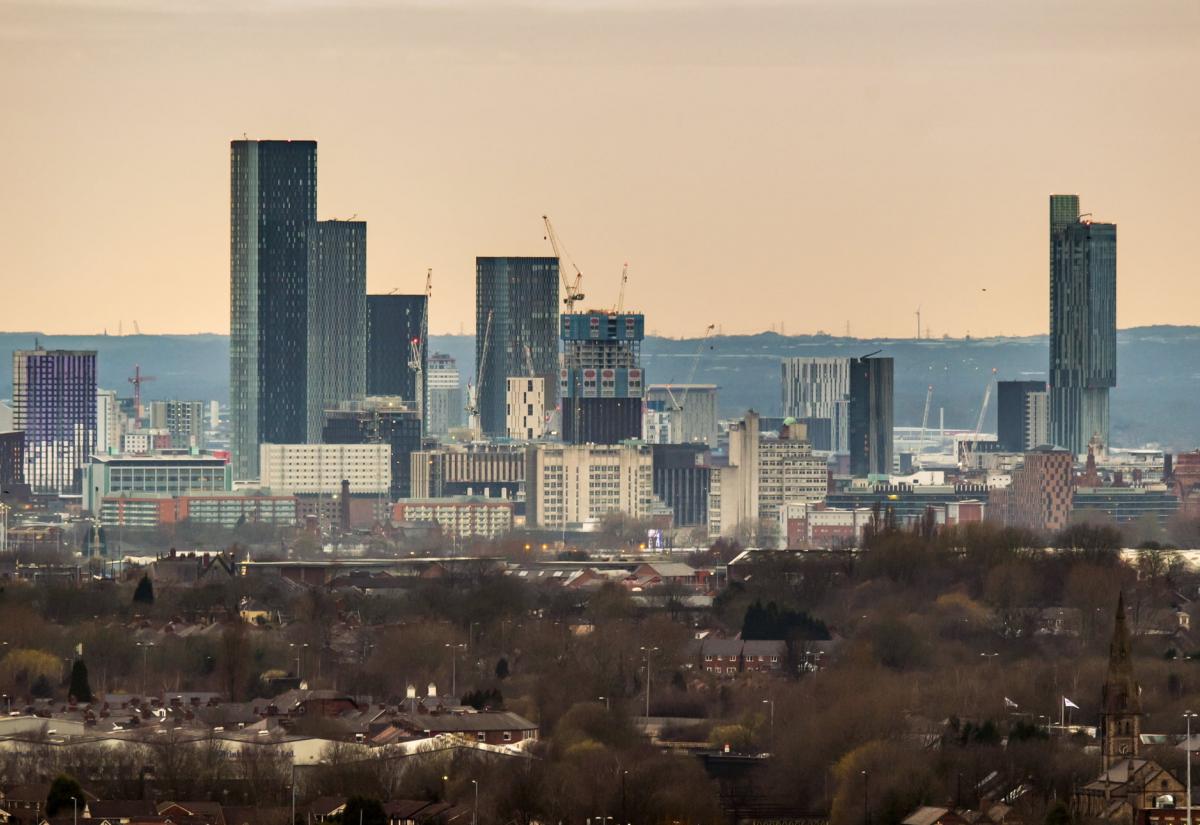 Manchester skyline