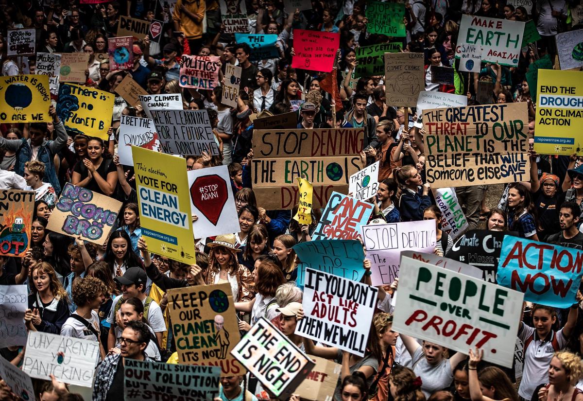 Climate protest