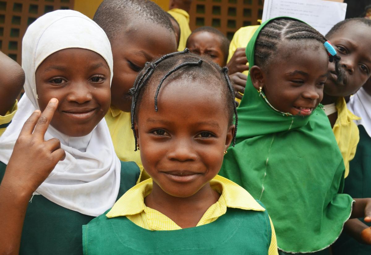 School children in Nigeria