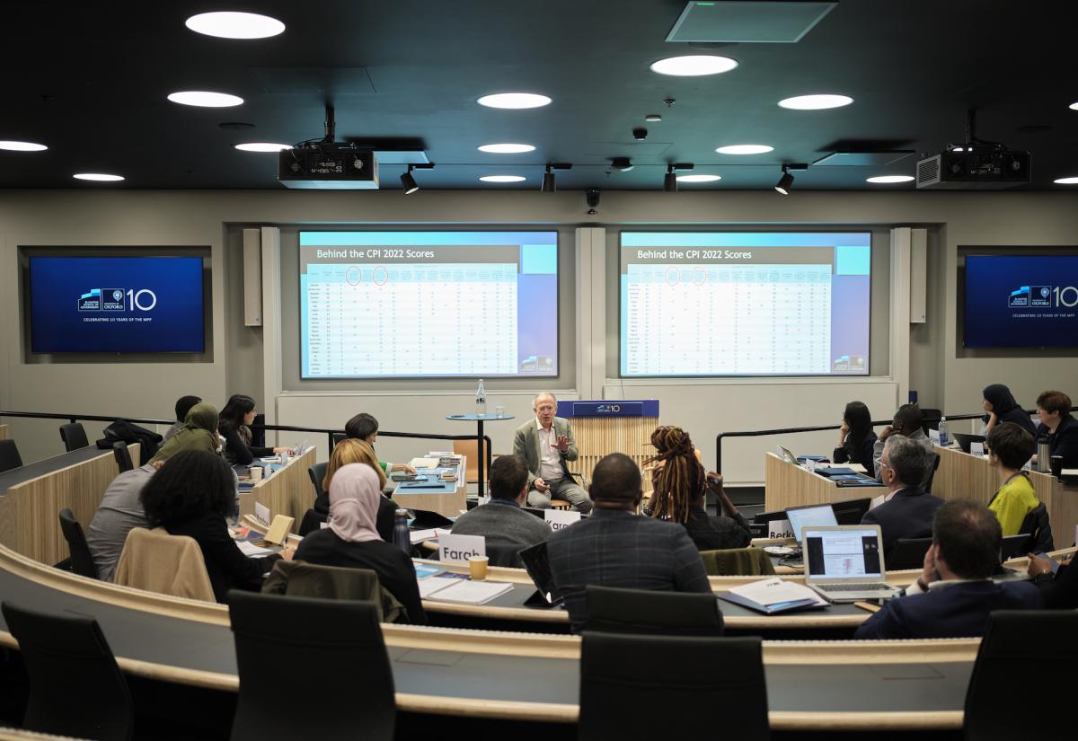 Students in lecture theatre