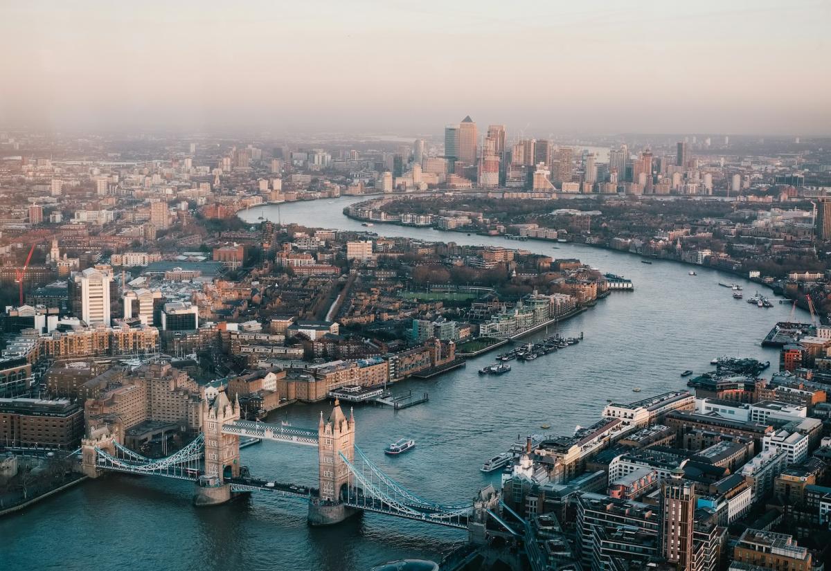 London Skyline. Photo by Benjamin Davies on Unsplash