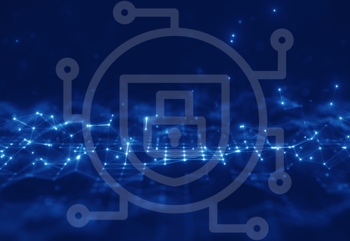 Abstract image representing cybersecurity