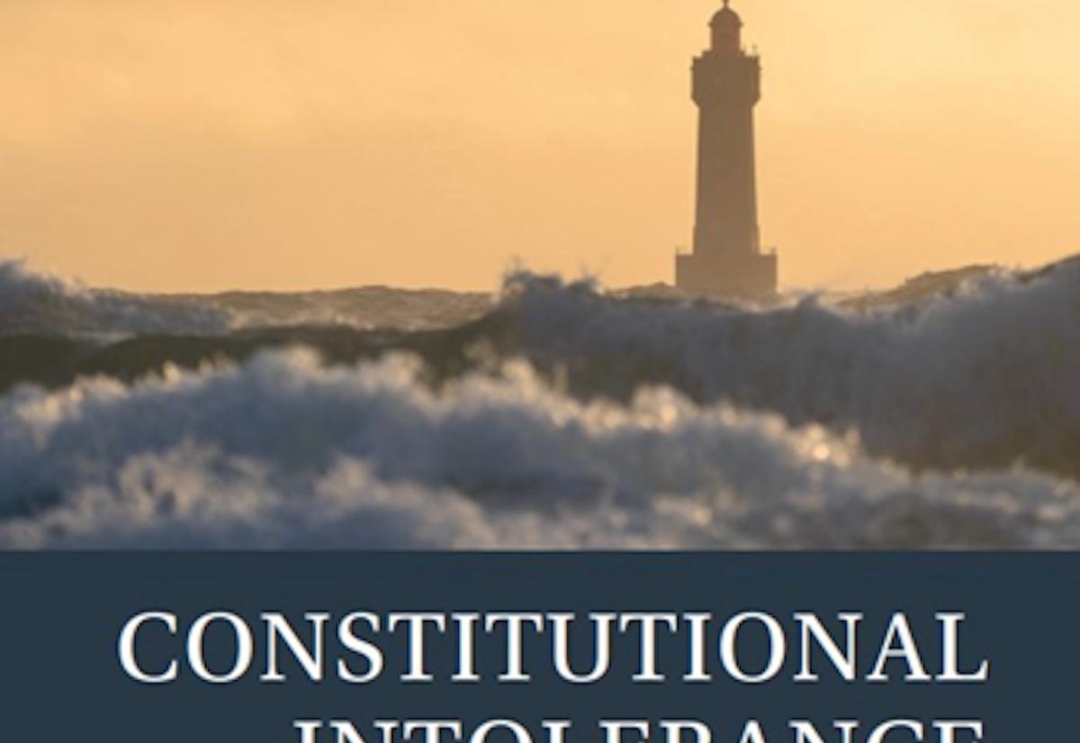 Consitutional Intolerance book cover