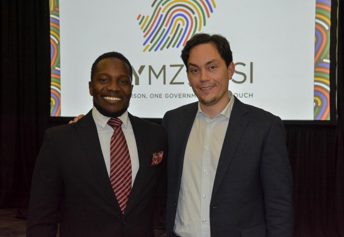 Picture of Melvyn Lubega and Saul Musker Master of Public Policy alumni