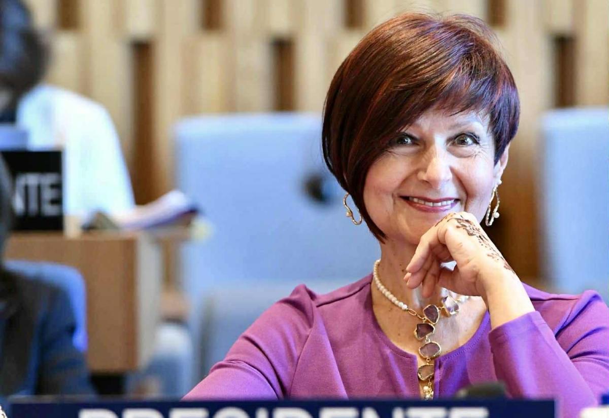 UNESCO president Simona Miculescu