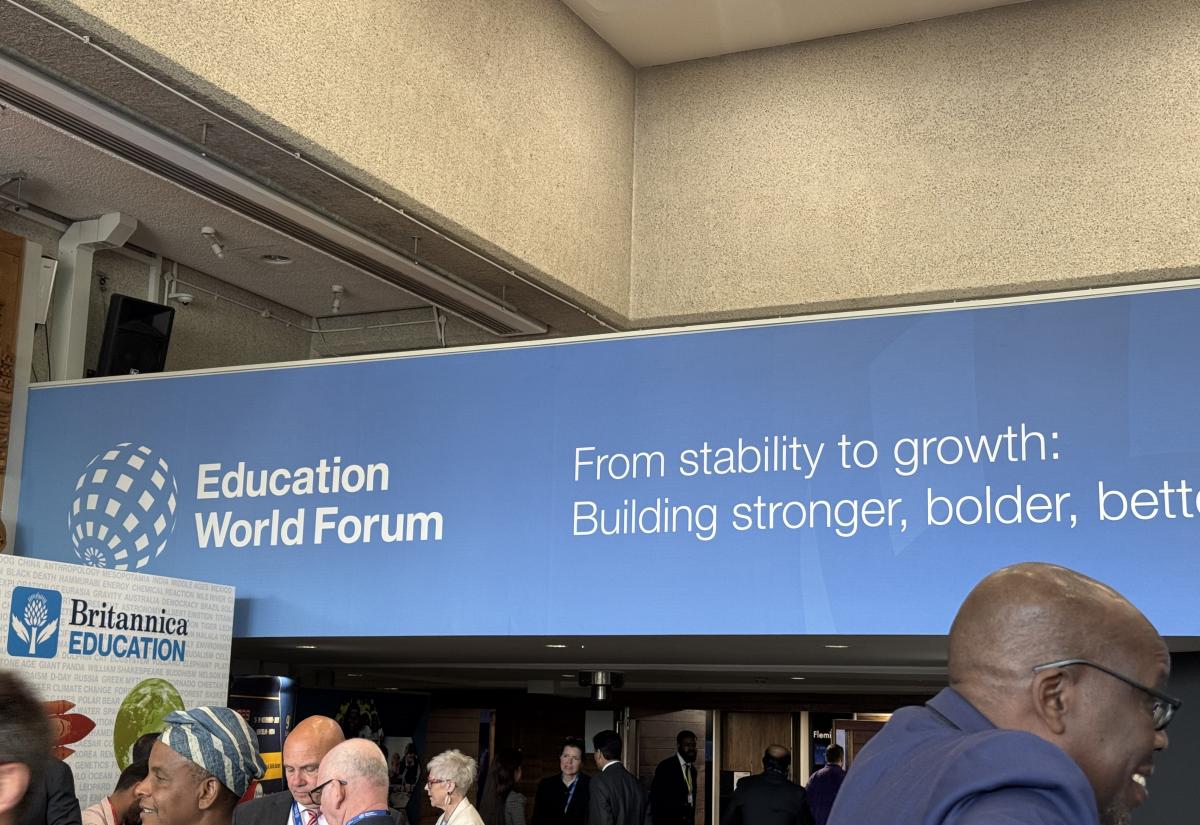 Education World Forum banner