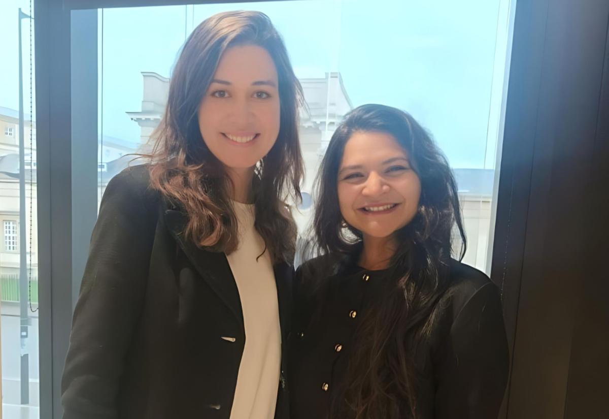 Emma Lindsay, Co-CEO Clooney Foundation, and Kanksshi