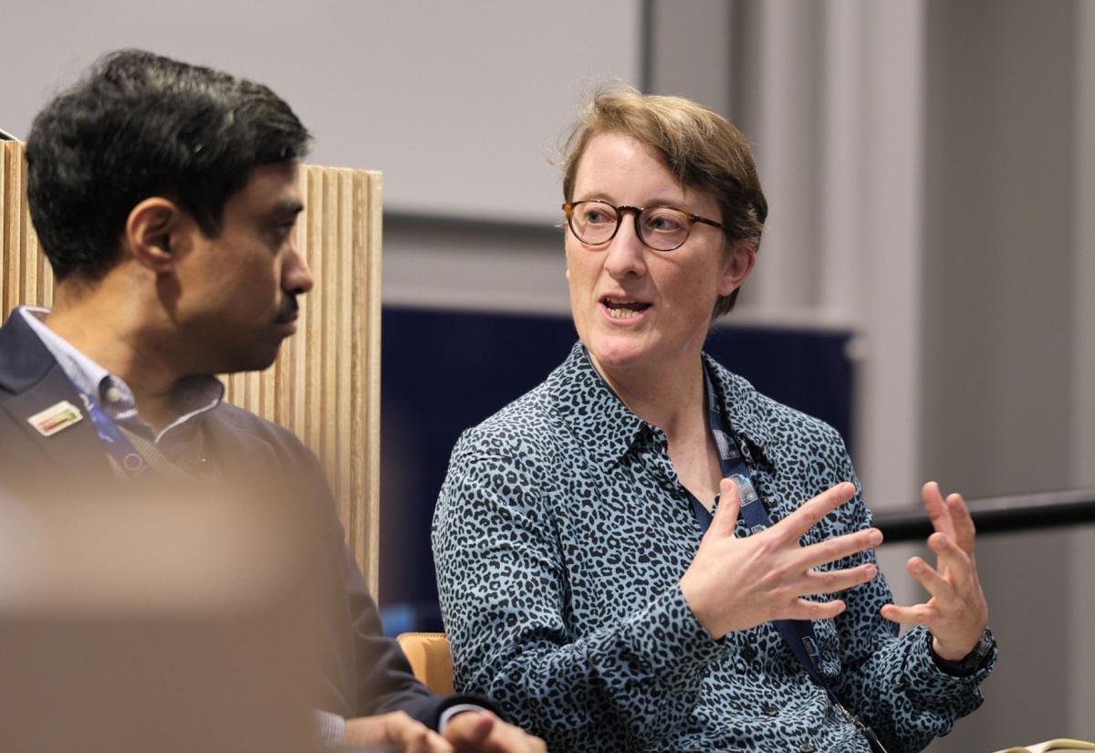 Lucy Smith in conversation with Aaron