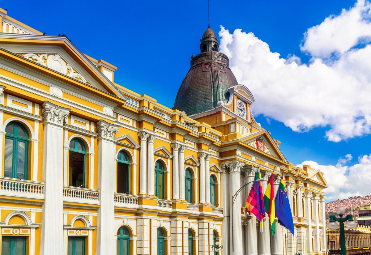 Bolivia government building