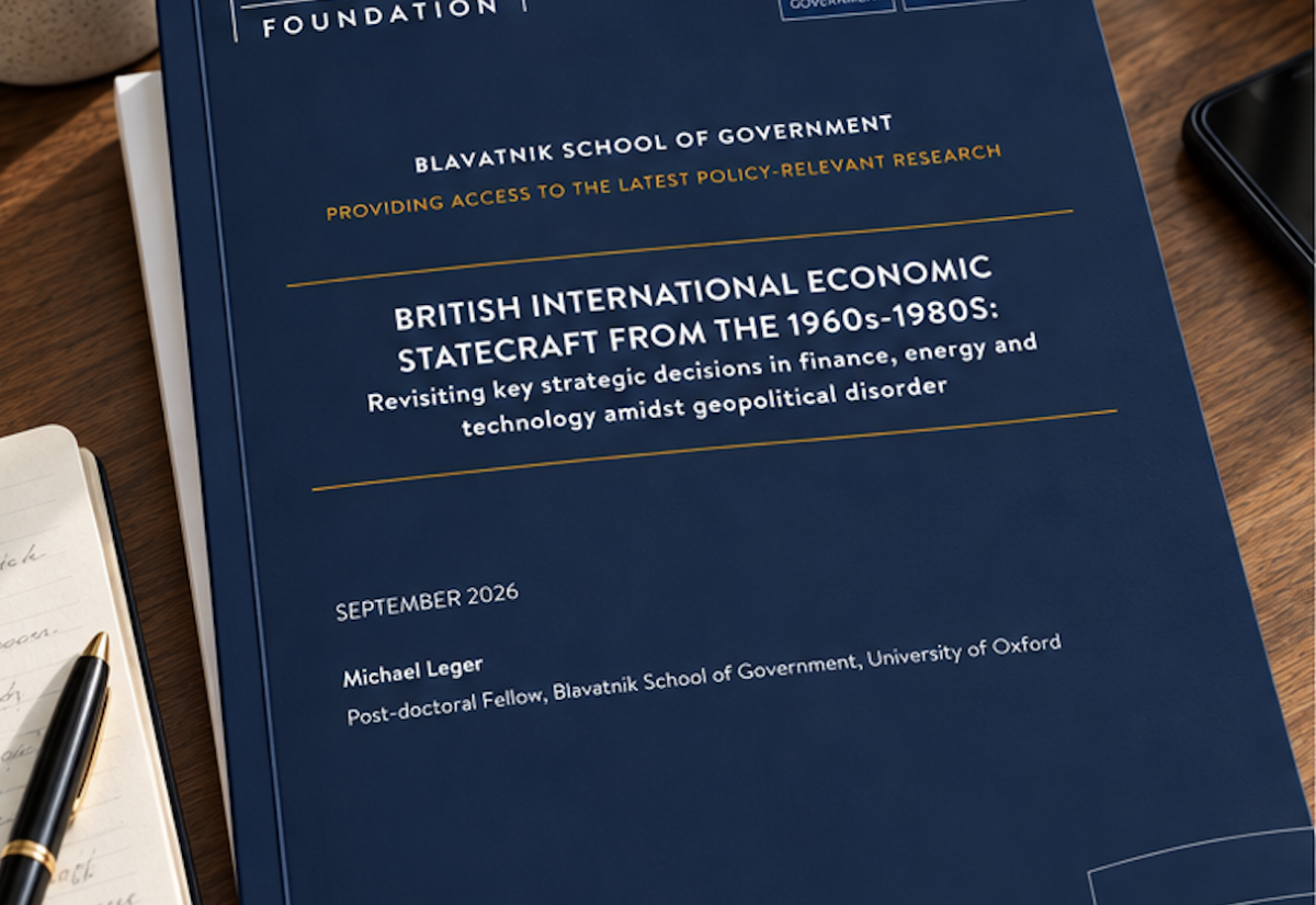 Cover of a report on table