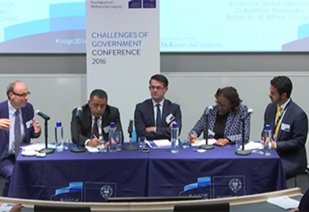 Innovating to build government in fragile states Q&A