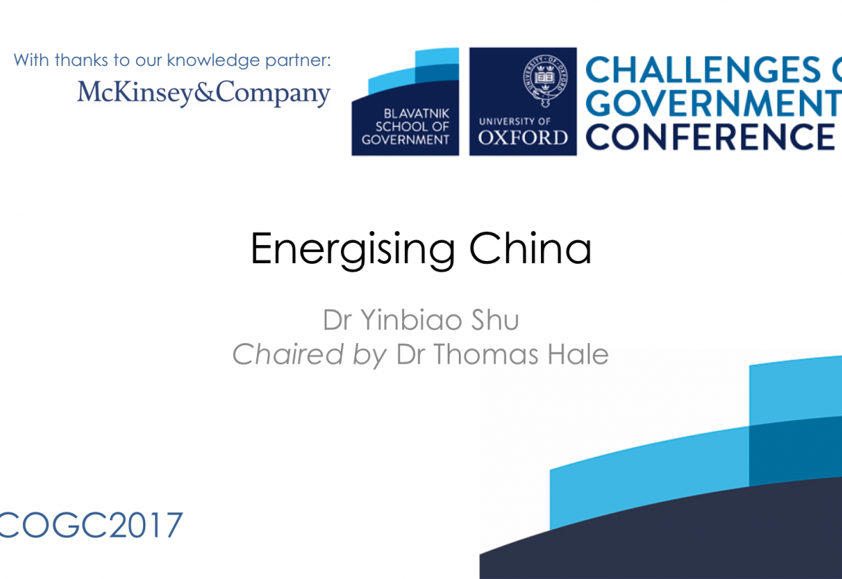 Energising China
